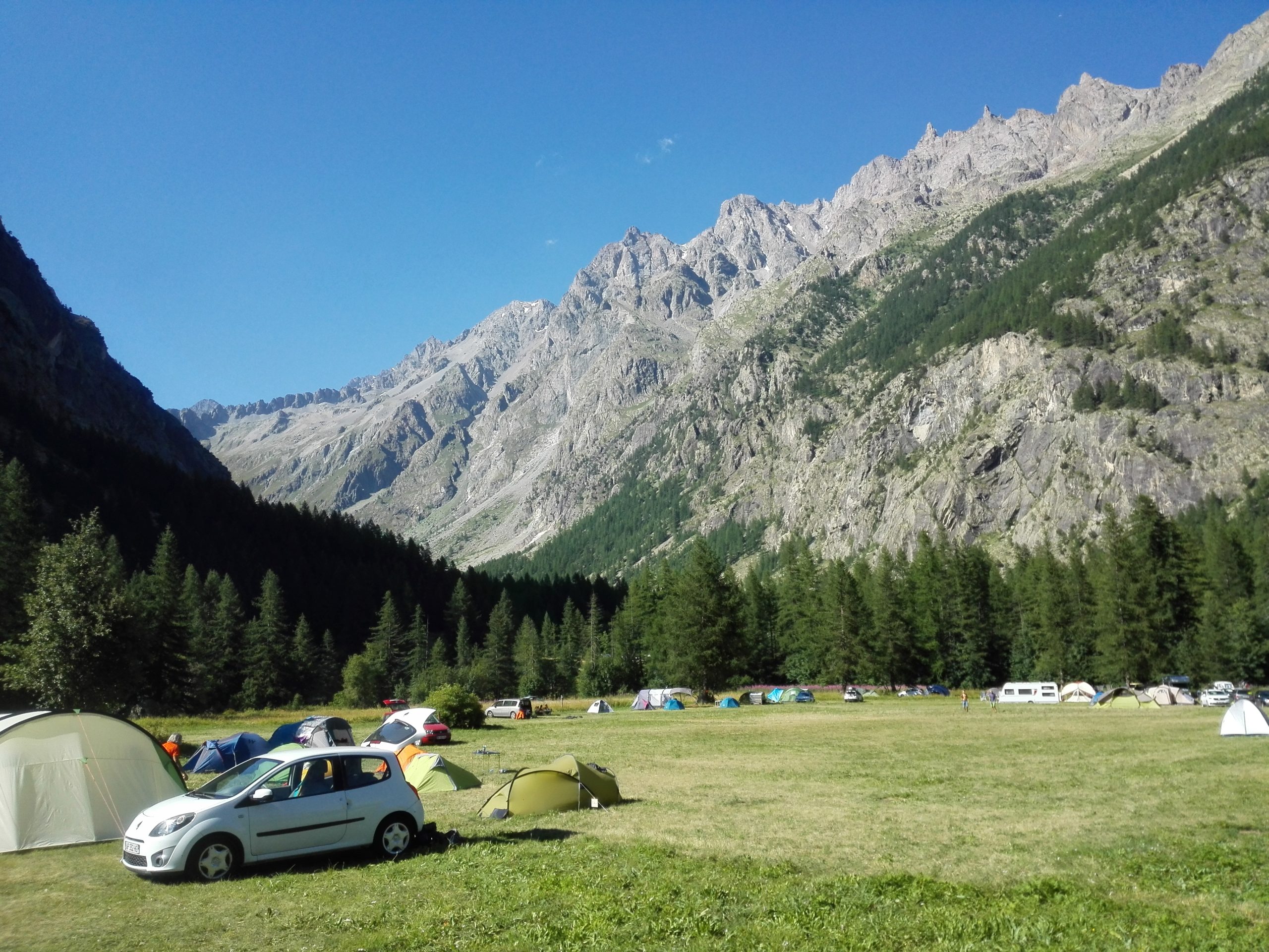 Le club à Ailefroide – Août 2018